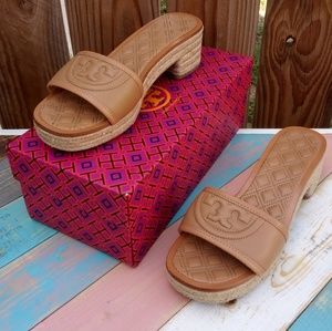 Tory Burch Fleming Espadrille sandals 9
